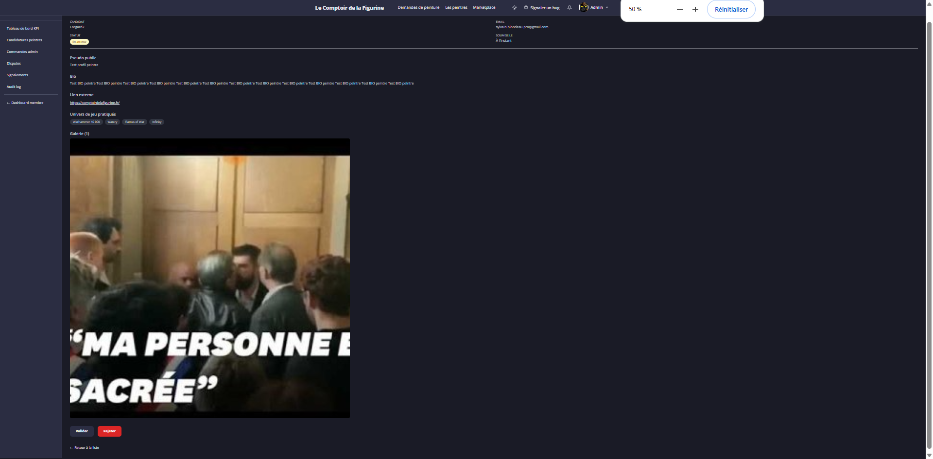 annonce au détali