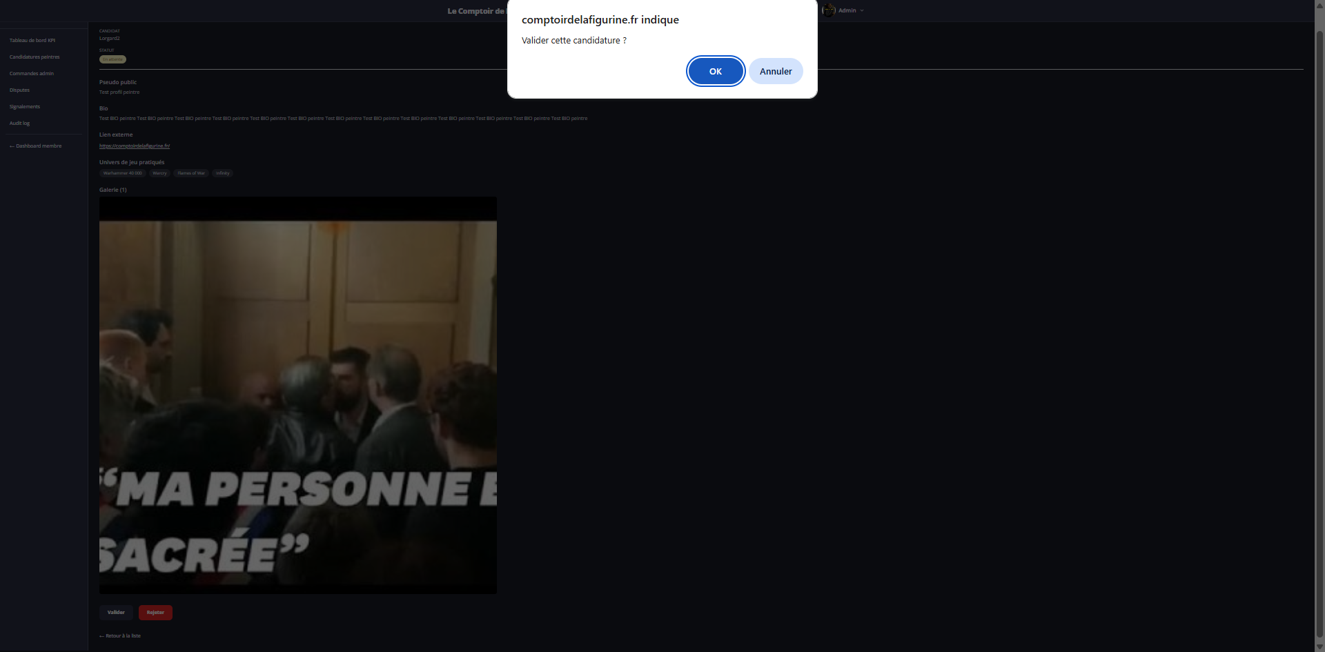 annonce au détali